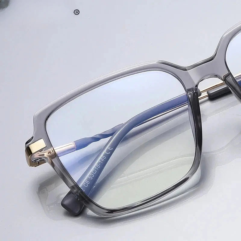 Women's Square Full Rim TR90 Reading Glasses 2212 — view 2 | Rx Spectacle
