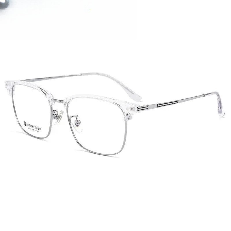 Men's Square Full Rim Acetate Prescription Glasses M224 — view 1 | Rx Spectacle
