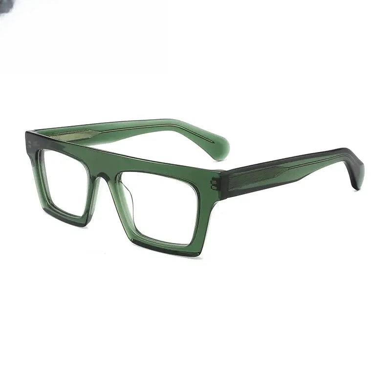 Unisex Browline Full Rim Prescription Glasses Gxyj1576 — view 6 | Rx Spectacle