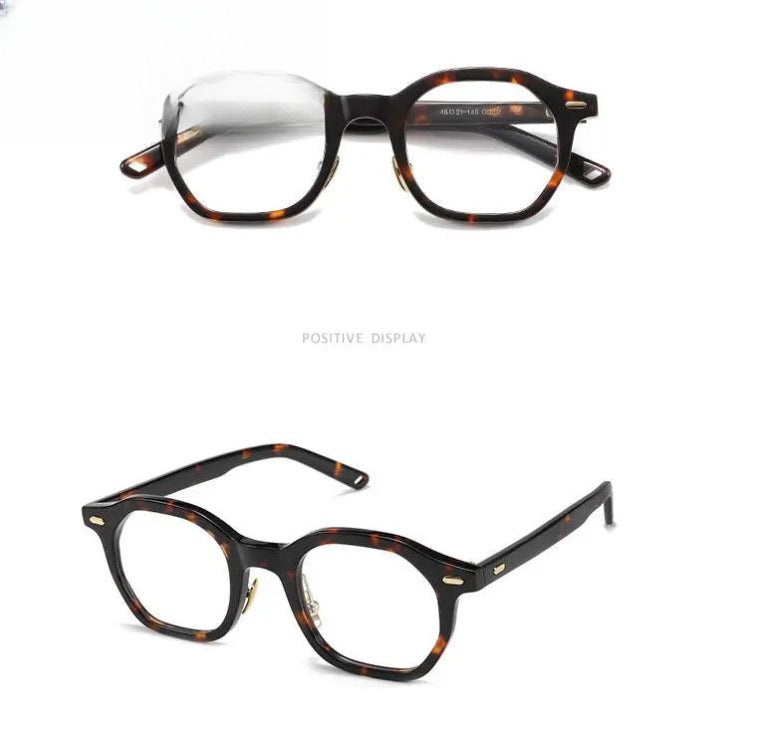 Unisex Square Full Rim Acetate Prescription Glasses Gxj33 — view 16 | Rx Spectacle