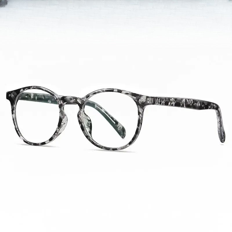 Women's Round Full Rim TR90 Prescription Glasses 623013 — view 1 | Rx Spectacle