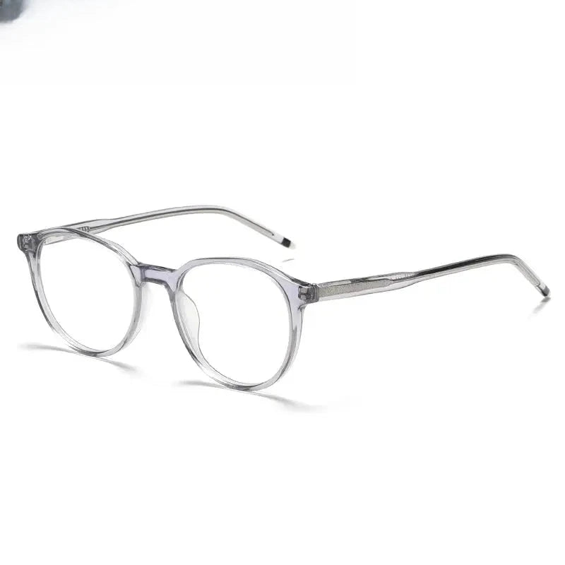 Women's Oval Full Rim Acetate Prescription Glasses Ac1010 — view 6 | Rx Spectacle