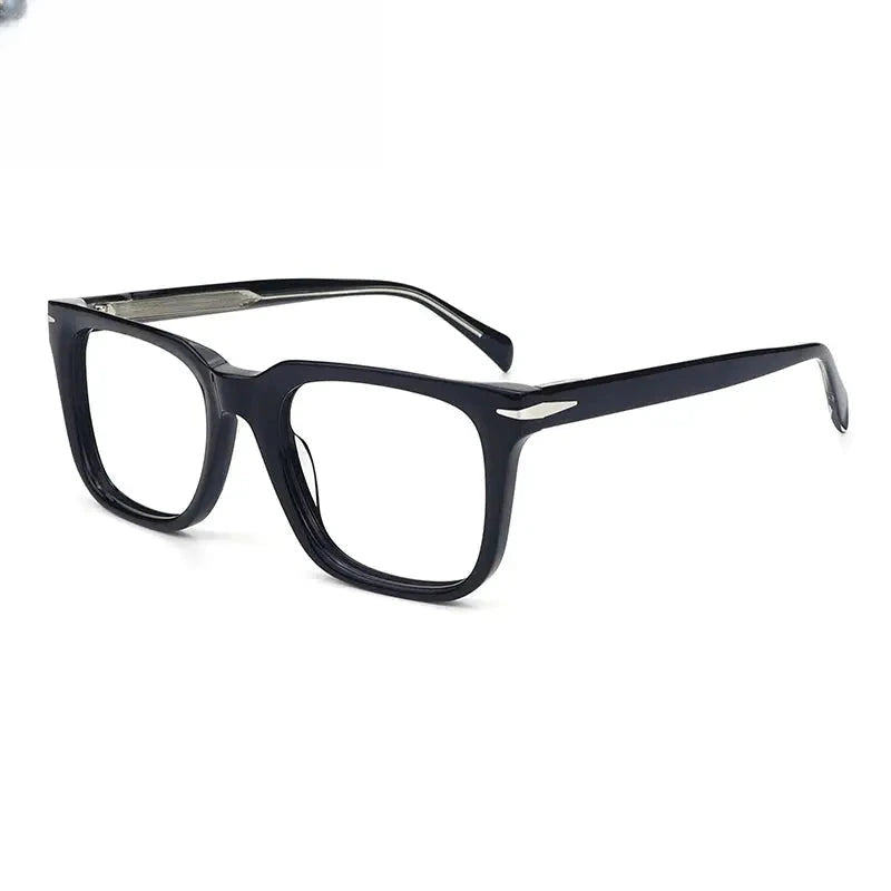 Unisex Square Full Rim Acetate Prescription Glasses Gxyj1542 — view 5 | Rx Spectacle