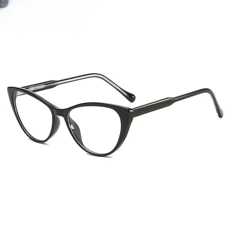 Women's Cat Eye Full Rim TR90 Prescription Glasses 369125 — view 3 | Rx Spectacle