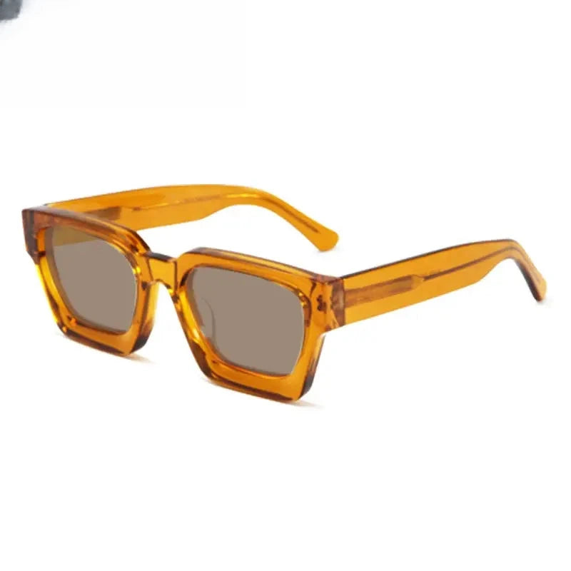 Unisex Square Full Rim Acetate Prescription Glasses Mo19 — view 29 | Rx Spectacle