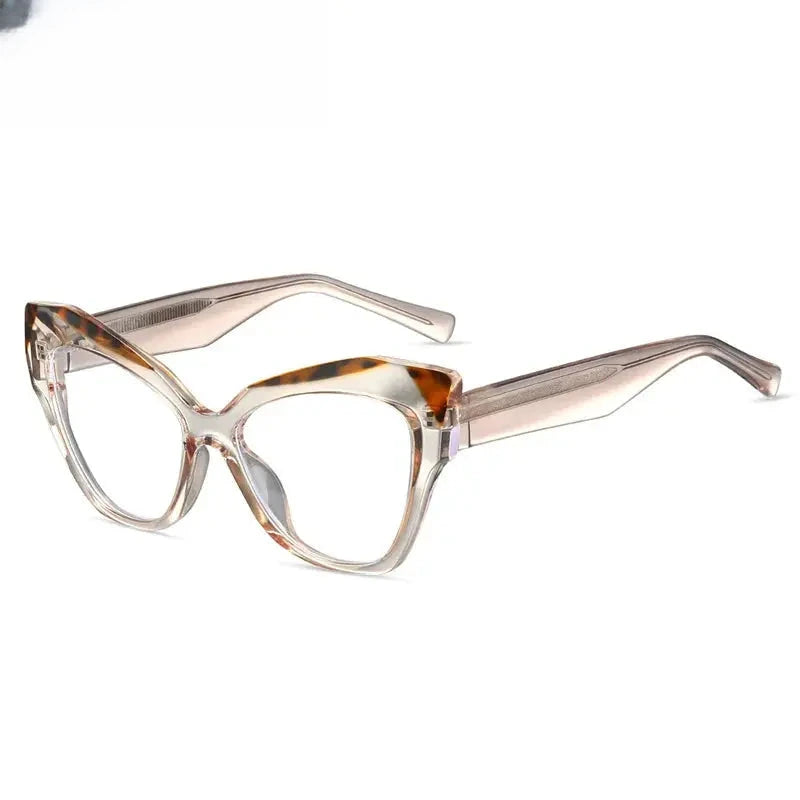 Women's Cat Eye Full Rim Acetate Prescription Glasses 87288 — view 3 | Rx Spectacle