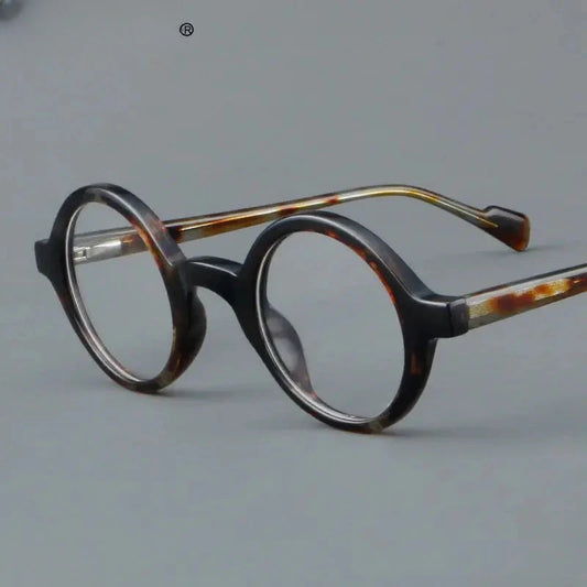 Women's Round Full Rim Acetate Reading Glasses 30129 — view 1 | Rx Spectacle