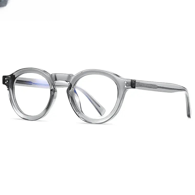 Men's Round Full Rim TR90 Reading Glasses 2090 — view 12 | Rx Spectacle