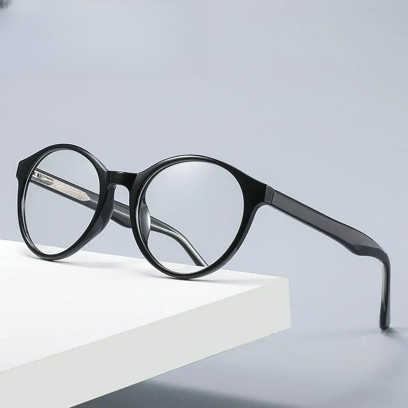 Women's Round Full Rim TR90 Prescription Glasses 2007 — view 1 | Rx Spectacle