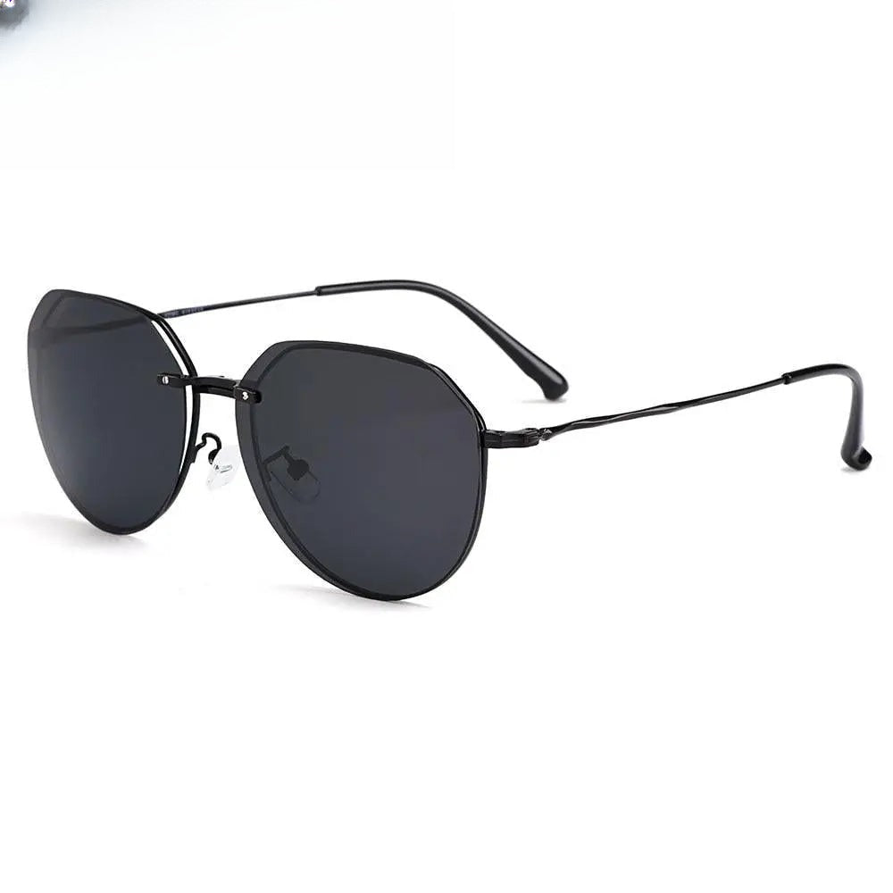 Women's Full Rim Titanium Clip-On Prescription Glasses S9331 — view 1 | Rx Spectacle