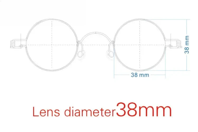 Unisex Round Full Rim Stainless Steel Reading Glasses 61445 — view 5 | Rx Spectacle
