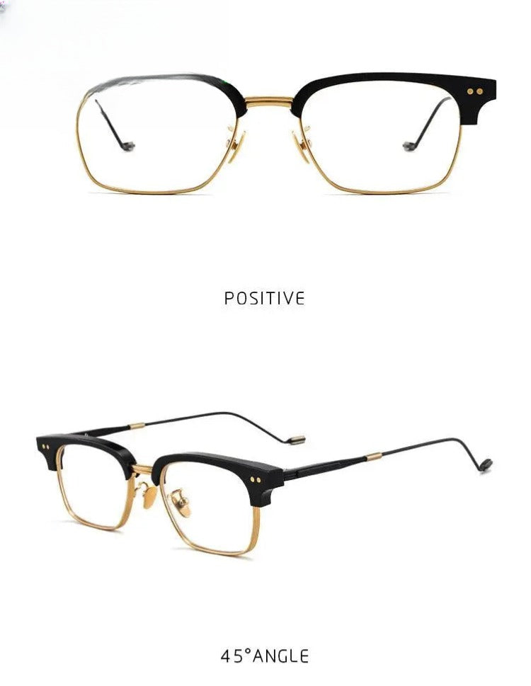 Unisex Square Full Rim Acetate Prescription Glasses Gxyj184 — view 15 | Rx Spectacle