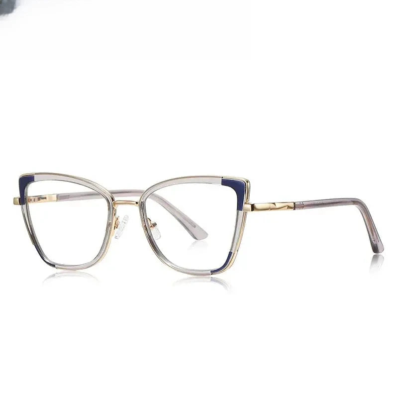 Women's Cat Eye Full Rim TR90 Prescription Glasses 31337 — view 7 | Rx Spectacle
