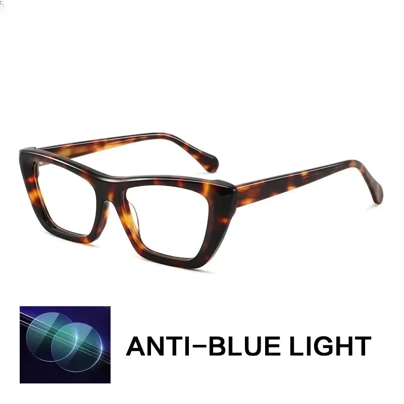 Women's Cat Eye Full Rim Acetate Prescription Glasses 882217 — view 5 | Rx Spectacle