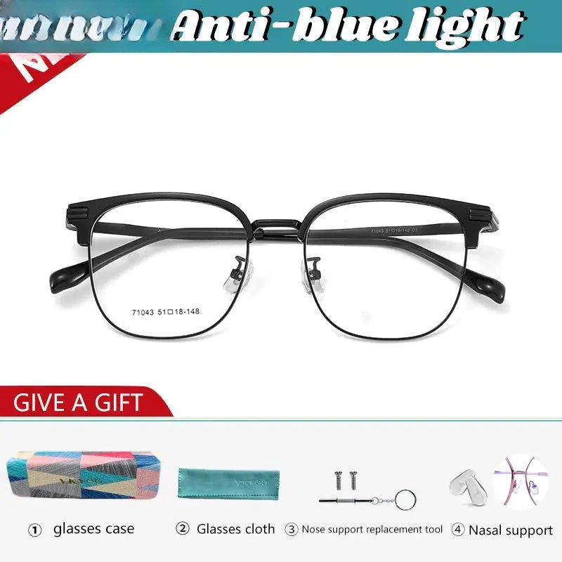 Unisex Oval Full Rim TR90 Reading Glasses 71043 — view 7 | Rx Spectacle