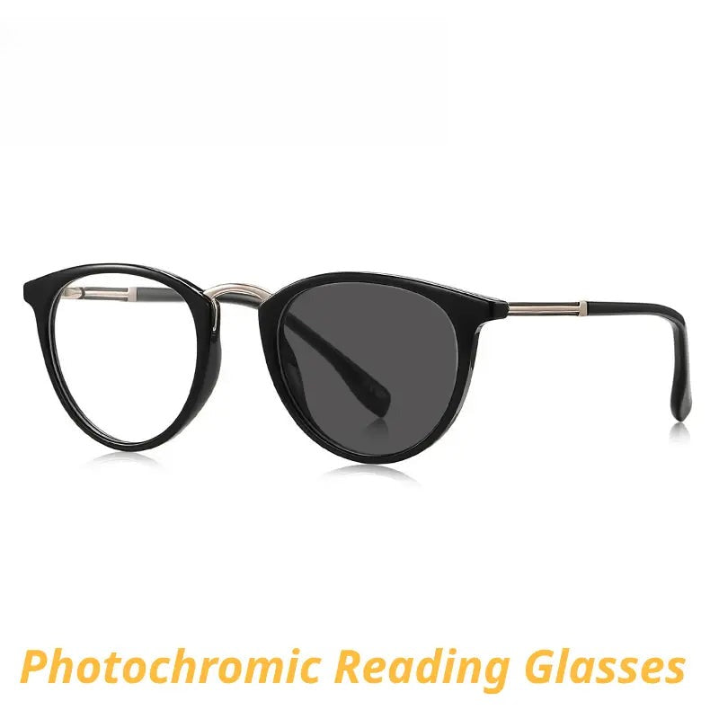 Women's Round Full Rim Acetate Reading Glasses 67241 — view 1 | Rx Spectacle
