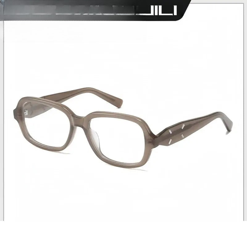 Unisex Square Full Rim Acetate Prescription Glasses 702031 — view 1 | Rx Spectacle