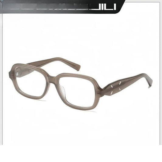 Unisex Square Full Rim Acetate Prescription Glasses 702031 — view 1 | Rx Spectacle