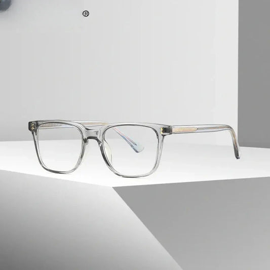 Unisex Square Full Rim Titanium Reading Glasses 2082 — view 1 | Rx Spectacle