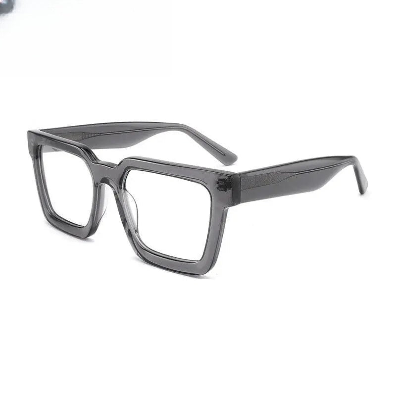 Unisex Square Full Rim Acetate Prescription Glasses Gxyj793 — view 7 | Rx Spectacle
