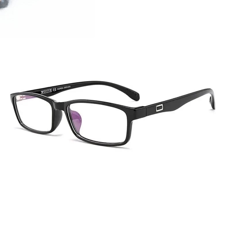 Men's Rectangular Full Rim Titanium Prescription Glasses 2300 — view 6 | Rx Spectacle
