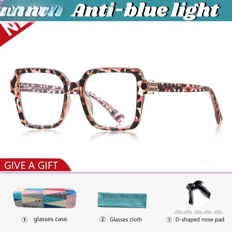 Women's Square Full Rim TR90 Reading Glasses 392280 — view 5 | Rx Spectacle