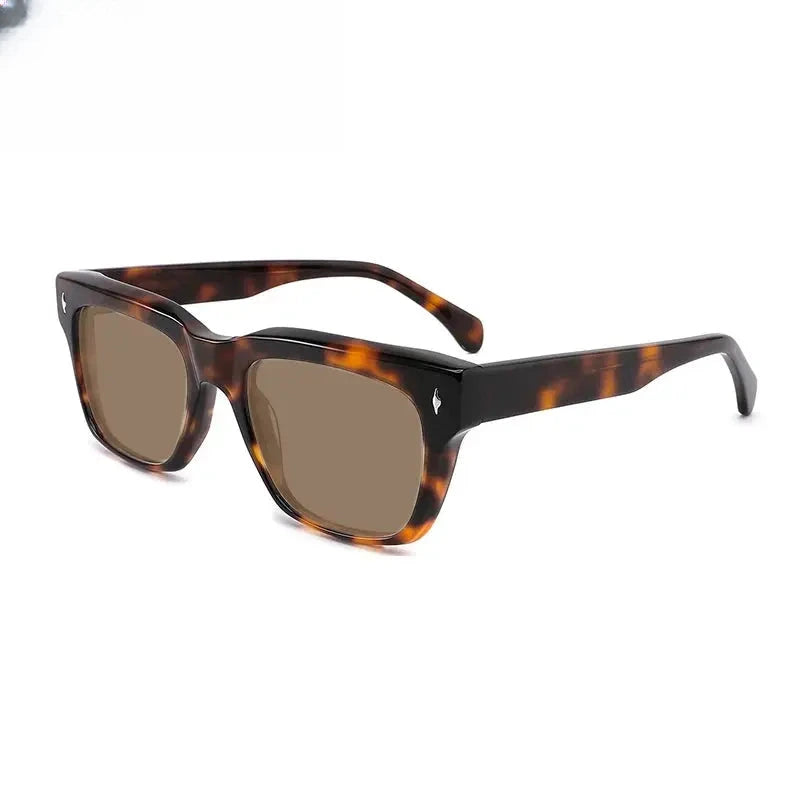 Unisex Square Full Rim Acetate Prescription Glasses Mo15 — view 16 | Rx Spectacle