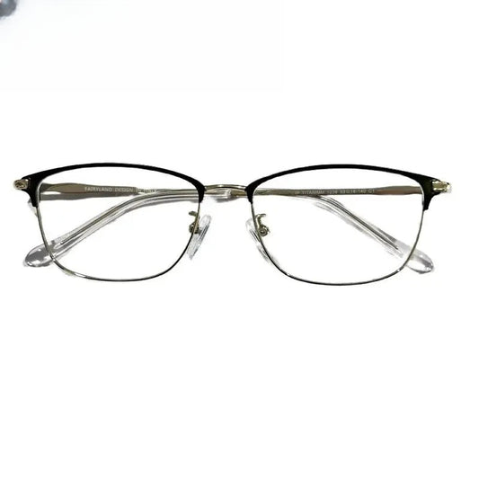 Unisex Square Full Rim Titanium Prescription Glasses 22201 — view 1 | Rx Spectacle