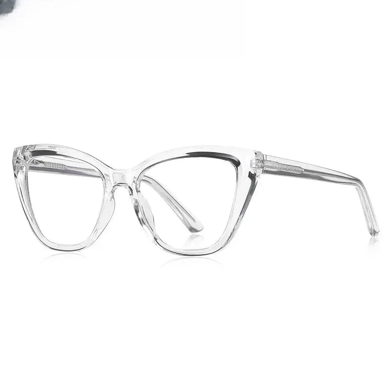 Women's Butterfly Full Rim Titanium Prescription Glasses 612148 — view 4 | Rx Spectacle