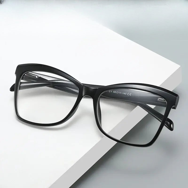Women's Square Full Rim TR90 Prescription Glasses 320146 — view 1 | Rx Spectacle