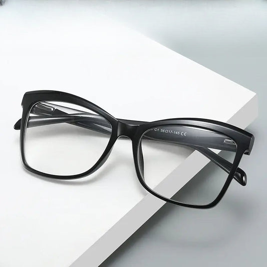 Women's Square Full Rim TR90 Prescription Glasses 320146 — view 1 | Rx Spectacle