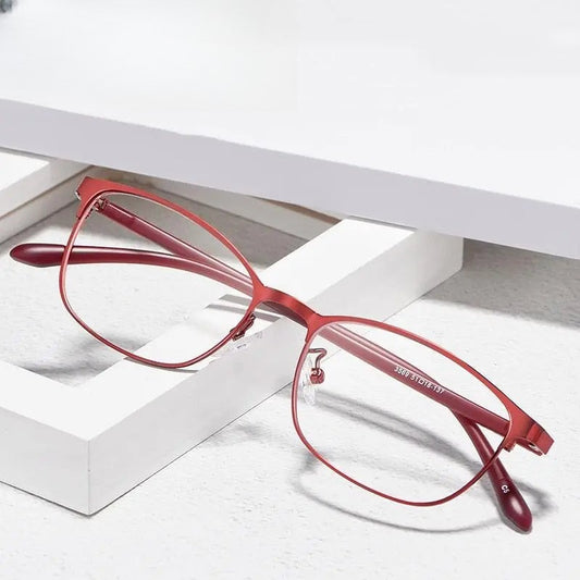 Women's Full Rim Alloy Prescription Glasses 3569 — view 1 | Rx Spectacle