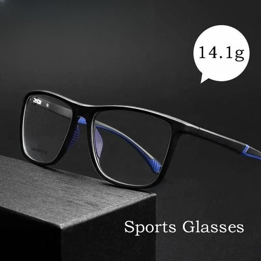Men's Square Full Rim TR90 Sports Glasses Y1230d — view 1 | Rx Spectacle