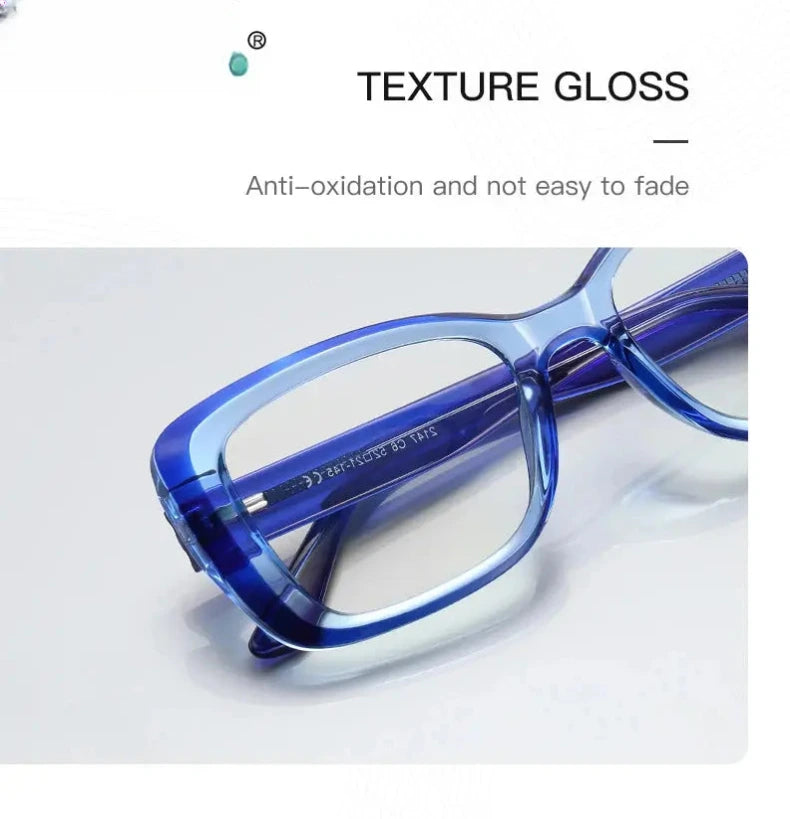 Women's Square Full Rim TR90 Reading Glasses 2147 — view 5 | Rx Spectacle