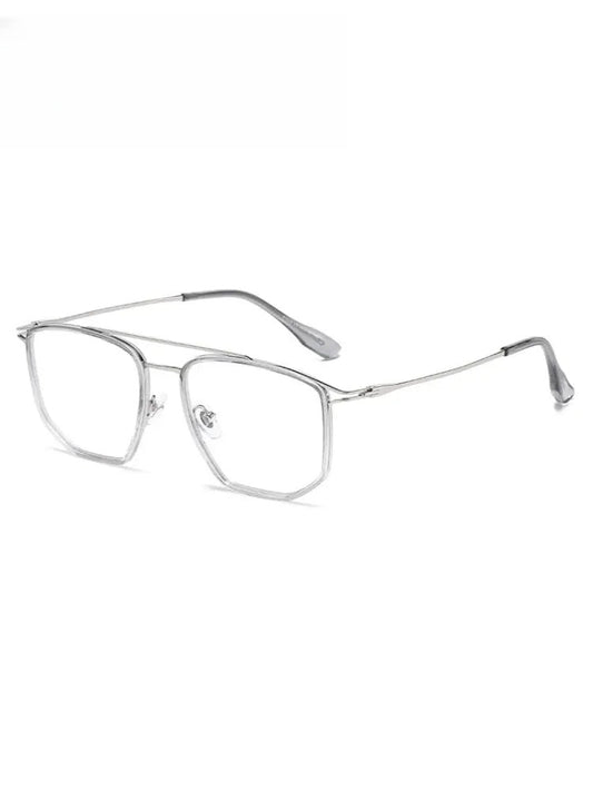Unisex Square Full Rim TR90 Double Bridge Prescription Glasses 41039 — view 1 | Rx Spectacle