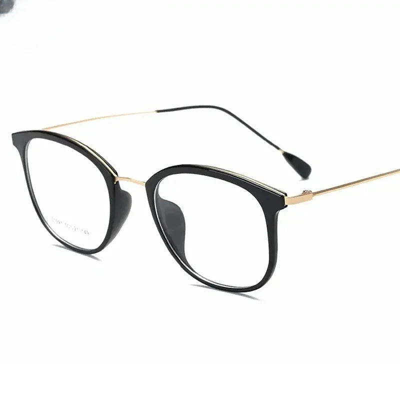 Unisex Square Full Rim Titanium Prescription Glasses 851097 — view 1 | Rx Spectacle