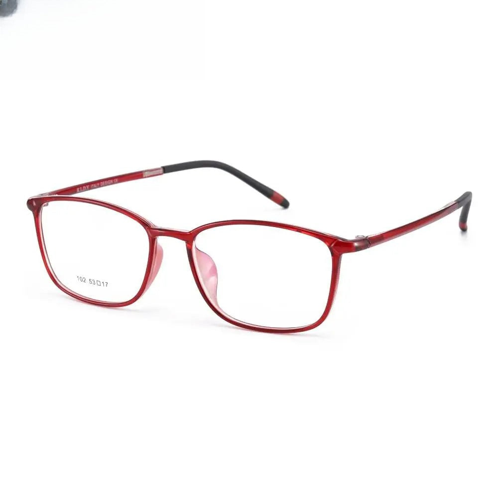 Unisex Round Full Rim Titanium Prescription Glasses 102 — view 9 | Rx Spectacle