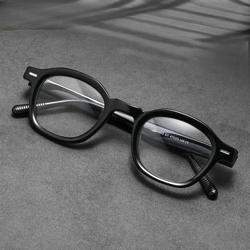 Unisex Polygon Full Rim Acetate Prescription Glasses 881003 — view 1 | Rx Spectacle