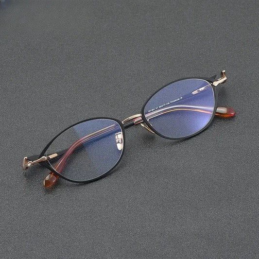 Women's Cat Eye Full Rim Titanium Prescription Glasses 361001 — view 1 | Rx Spectacle
