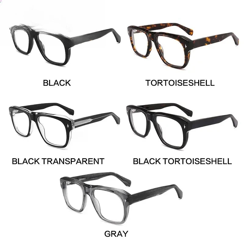 Men's Full Rim Acetate Oversized Prescription Glasses Gxyj1471 — view 4 | Rx Spectacle