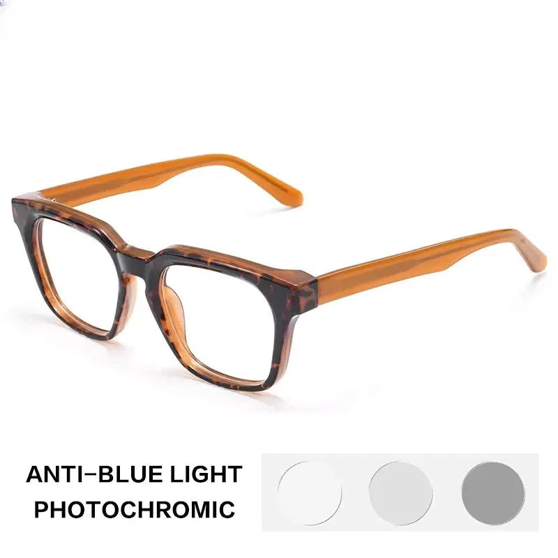 Unisex Square Full Rim Acetate Reading Glasses G91807 — view 10 | Rx Spectacle