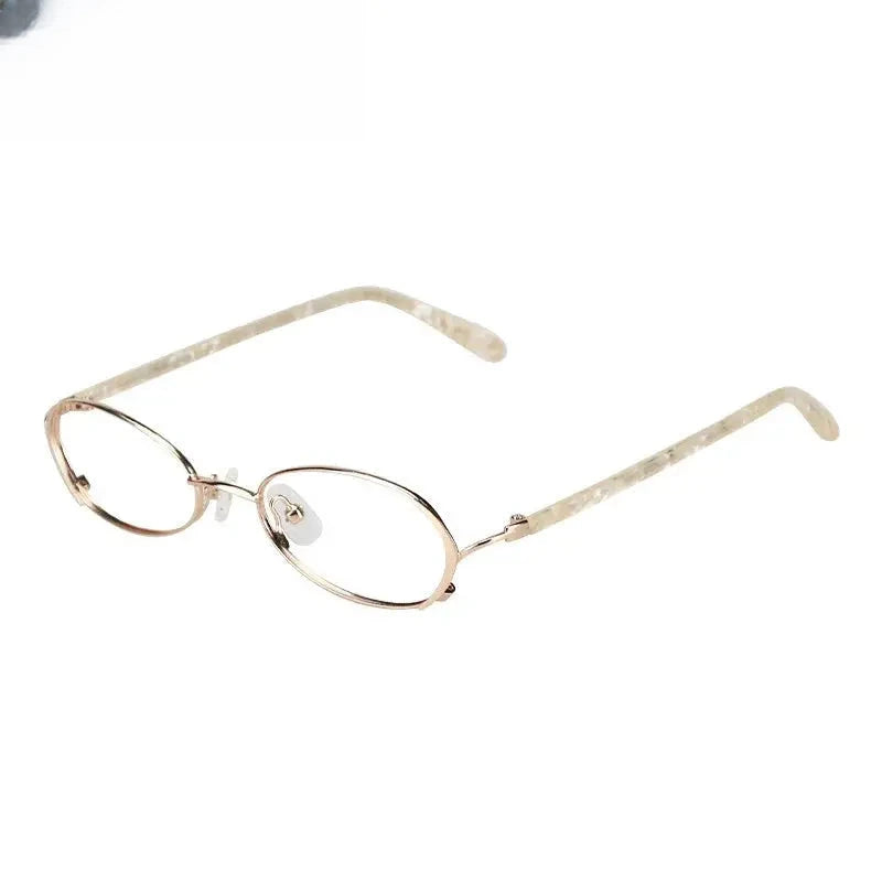 Women's Oval Full Rim Alloy Prescription Glasses 2331 — view 1 | Rx Spectacle