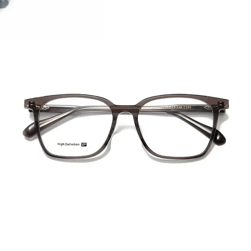Unisex Square Full Rim Acetate Prescription Glasses 62127 — view 3 | Rx Spectacle