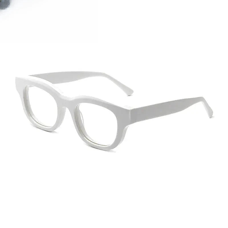 Unisex Oval Full Rim Acetate Prescription Glasses Gxyj1534 — view 6 | Rx Spectacle