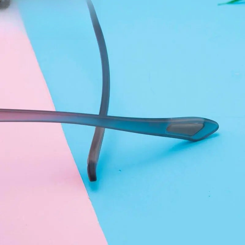 Men's Square Full Rim Titanium Oversized Sports Glasses 1106 — view 4 | Rx Spectacle