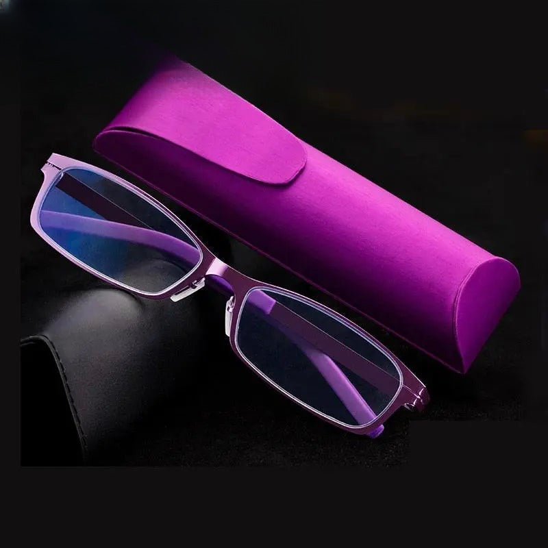 Unisex Rectangular Full Rim TR90 Reading Glasses Dy1331 — view 1 | Rx Spectacle