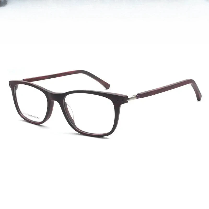 Women's Square Full Rim Acetate Prescription Glasses 92014 — view 1 | Rx Spectacle