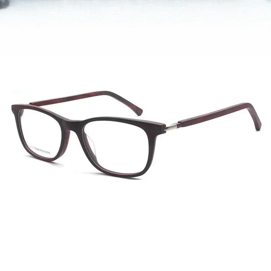 Women's Square Full Rim Acetate Prescription Glasses 92014 — view 1 | Rx Spectacle