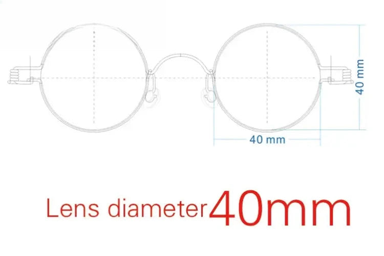 Unisex Round Full Rim Stainless Steel Reading Glasses 61445 — view 4 | Rx Spectacle