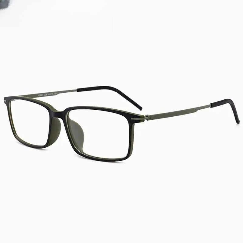 Unisex Square Full Rim TR90 Prescription Glasses 2601 — view 2 | Rx Spectacle